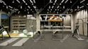 design your commercial gym or fitness facility interior with realistic 3d render
