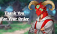 draw dnd character art, fantasy character illustration and concept art
