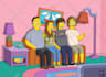 draw you a custom portrait in yellow cartoon style