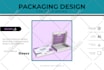 do product packaging, and mailer box design with free revisions