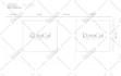 create box packaging dieline, product label, and print ready design