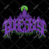 draw metal, brutal, death metal logo for your band, brand