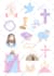 create cute sticker design, minimalistic illustration