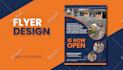 design professional flyer posters and brochures