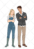 create character illustration for romance book cover, KDP