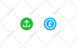 design unique, simple and modern custom icons set