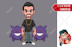 make special mascot logo, cartoon character and caricature