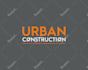 design transport, logistic, construction logo