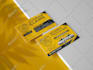 design clickable digital business card or physical card