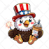 create cute animal mascot illustrations