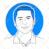 draw minimalist flat line avatar for you