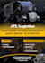 design logistics truck dispatch cargo truck freight broker flyer