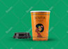 do coffee cup or paper cup or ice cream packaging design