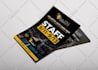 design flyer, postcard, poster, invitation, door hanger