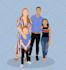draw a faceless portrait from your photo, couple or family