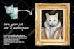 custom royal pet portrait historical renaissance for gift