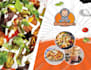 professional food menu, restaurant flyer or brochure design