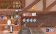 draw a landscape , interior , background illustration