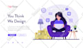design flat vector illustration for your landing page