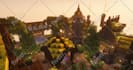 build minecraft lobby, map, house, spawn in java or bedrock