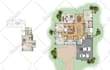 create 2d colored floor plan