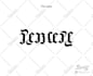 make ambigram or flipped word or name for you