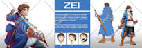 draw a manga character design