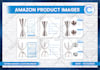 design amazon listing images with infographics and lifestyle