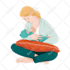 draw a flat illustration based on your imagination