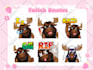 draw emotes, chibi emotes, twitch emotes, animated emotes, vtuber for stream