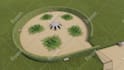 design landscape,3d modeling, backyard, patio, pool