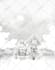 draw your concept in pen and ink lineswork, depicting abstract concept