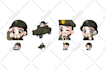 design sticker for kick, telegram, whatsapp instagram twitch