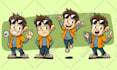 create cartoon mascot character design