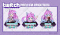 draw chibi panels for your twitch channel
