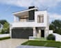 create 3d exterior, facade for house