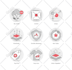 design amazing vector icons for your website