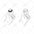 draw illustration, line art or doodle for your product