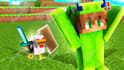 offer minecraft thumbnail, in 2d or 3d fast delivery