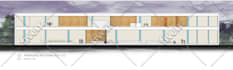 render architectural site plan, floor plan, sections, and elevations