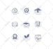design illustrations icons set svg and vector