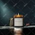 design candles and soap labels packaging