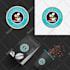 design modern coffee shop logo with branding