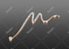 convert your logo or text into a diamond luxury  3d silver gold style