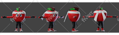 create pixar quality 3d character modeling and 3d animation