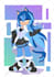 draw your character in sonic the hedgehog style in fullbody