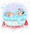 create freehand digital children story book illustration in 24h