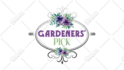 design vintage leaf logo plant, flower and nursery
