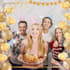 design 1 custom photo booth template or 360 overlay
