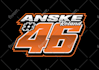 design professional racing numbers for nascar, drag and mx
